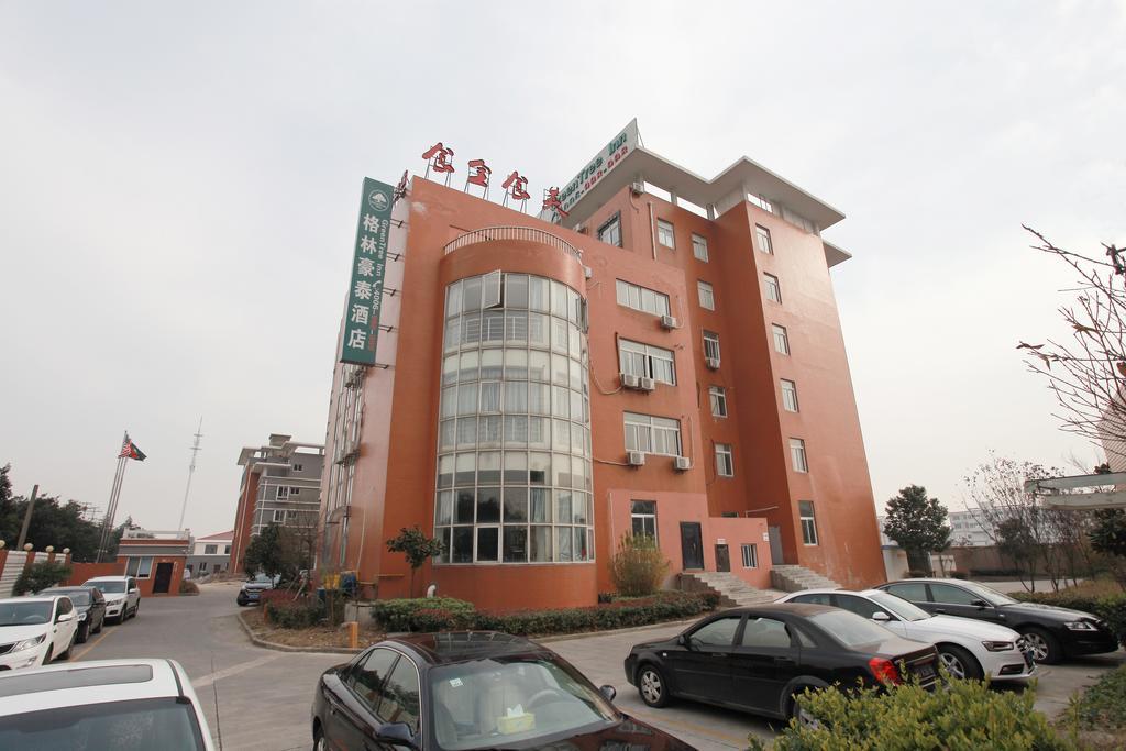 Greentree Inn Jiangsu Changzhou Liyang East Nanhuan Road High Speed Rail Station Business Hotel Exterior photo
