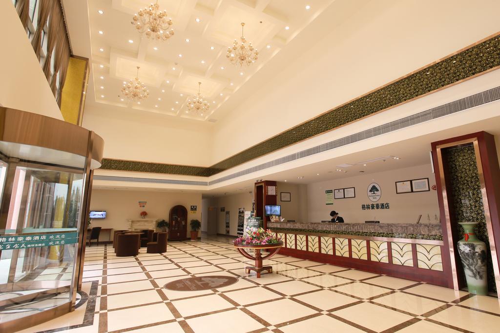 Greentree Inn Jiangsu Changzhou Liyang East Nanhuan Road High Speed Rail Station Business Hotel Exterior photo